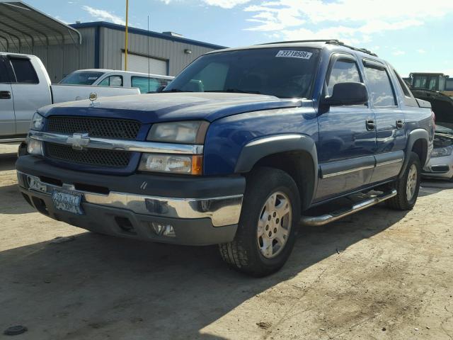 3GNEC13T53G318468 - 2003 CHEVROLET AVALANCHE BLUE photo 2