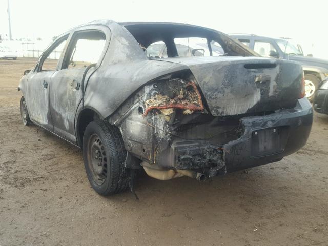 1G1AK58F387230423 - 2008 CHEVROLET COBALT LS BURN photo 3