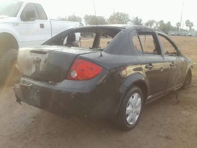 1G1AK58F387230423 - 2008 CHEVROLET COBALT LS BURN photo 4