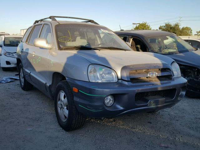 KM8SC13D35U921449 - 2005 HYUNDAI SANTA FE G SILVER photo 1