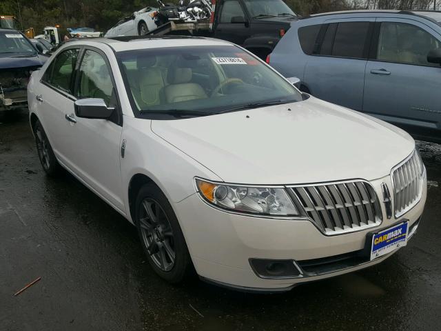 3LNHL2GC2BR761133 - 2011 LINCOLN MKZ WHITE photo 1