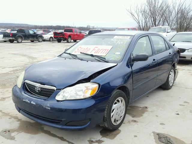 1NXBR32E85Z421629 - 2005 TOYOTA COROLLA CE BLUE photo 2