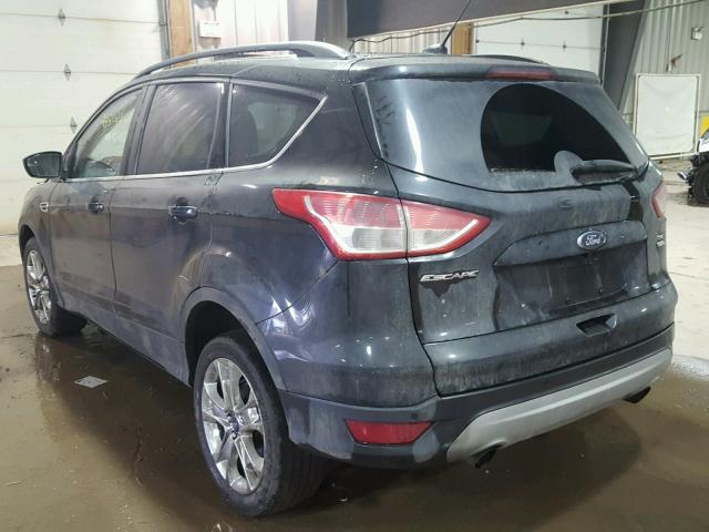 1FMCU9GX0EUE08759 - 2014 FORD ESCAPE SE BLACK photo 3