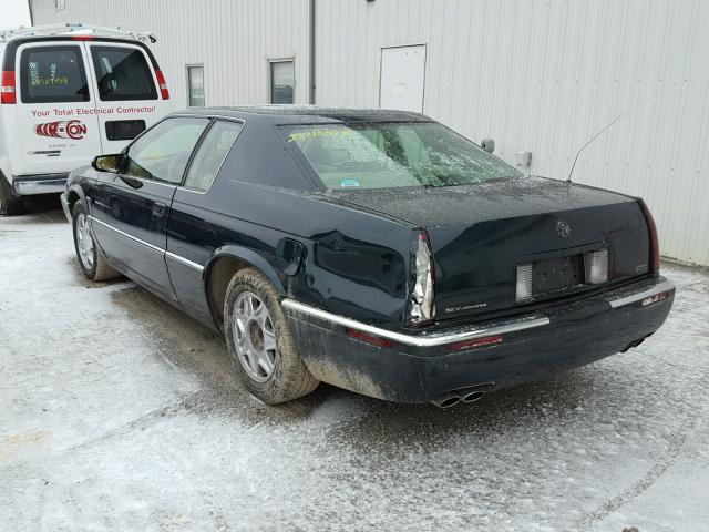 1G6ET1292SU624606 - 1995 CADILLAC ELDORADO T GREEN photo 3