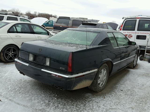 1G6ET1292SU624606 - 1995 CADILLAC ELDORADO T GREEN photo 4