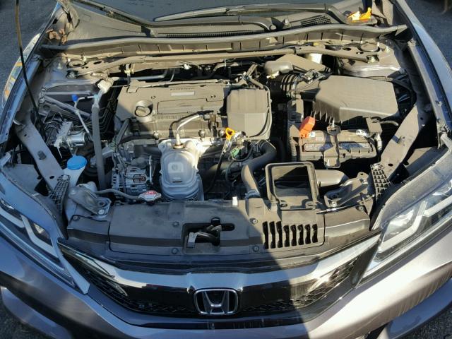 1HGCT1B74HA002345 - 2017 HONDA ACCORD EX CHARCOAL photo 7