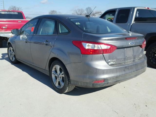 1FADP3F23EL171442 - 2014 FORD FOCUS SE GRAY photo 3