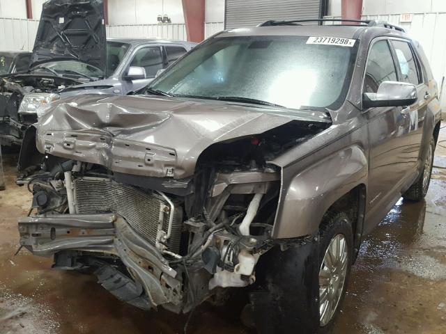 2CTALHEW3A6343955 - 2010 GMC TERRAIN SL GRAY photo 2