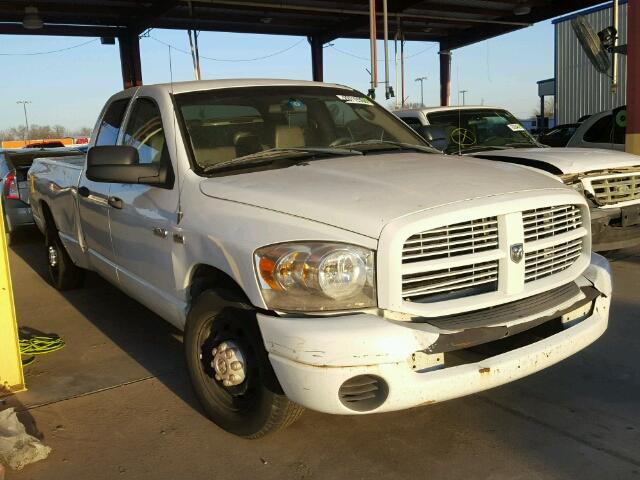 3D7KR28D18G223727 - 2008 DODGE RAM 2500 S WHITE photo 1