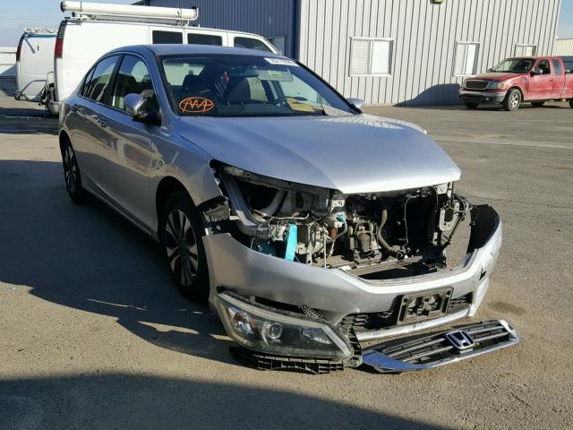 1HGCR2F35DA152096 - 2013 HONDA ACCORD LX SILVER photo 1