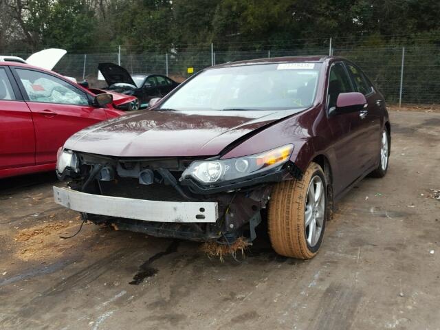 JH4CU26629C006448 - 2009 ACURA TSX RED photo 2