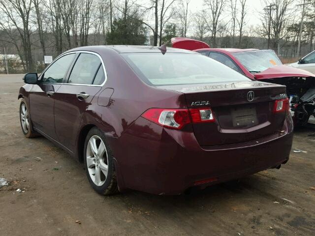 JH4CU26629C006448 - 2009 ACURA TSX RED photo 3