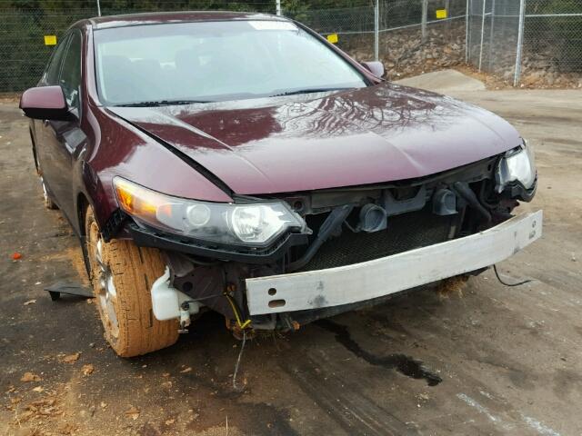 JH4CU26629C006448 - 2009 ACURA TSX RED photo 9