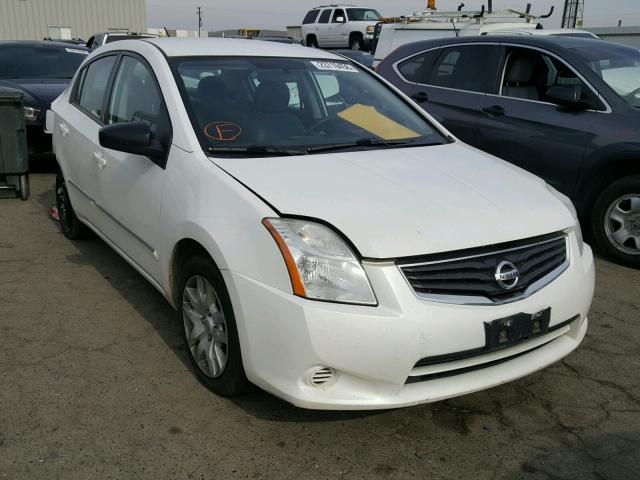 3N1AB6AP3BL727848 - 2011 NISSAN SENTRA 2.0 WHITE photo 1