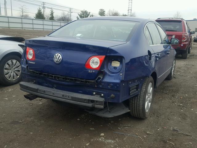 WVWJK73C98E109780 - 2008 VOLKSWAGEN PASSAT TUR BLUE photo 4