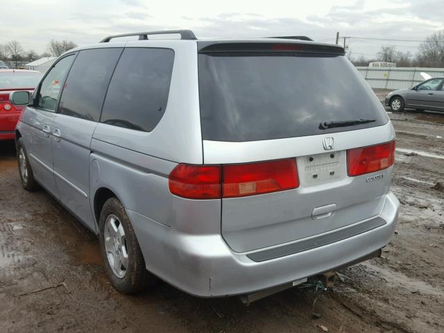 2HKRL18671H567954 - 2001 HONDA ODYSSEY EX SILVER photo 3