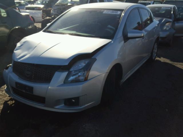 3N1AB6AP5BL717130 - 2011 NISSAN SENTRA 2.0 SILVER photo 2