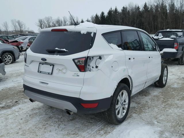 1FMCU9GD4HUC62022 - 2017 FORD ESCAPE SE WHITE photo 4