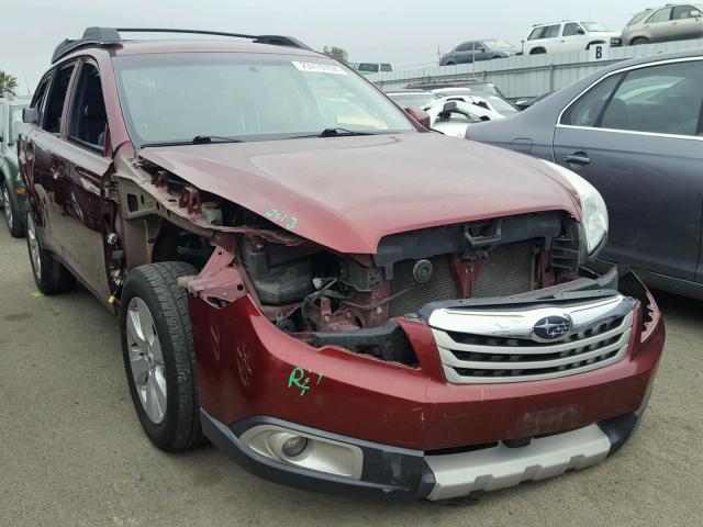 4S4BRBKC8C3209678 - 2012 SUBARU OUTBACK 2. RED photo 1