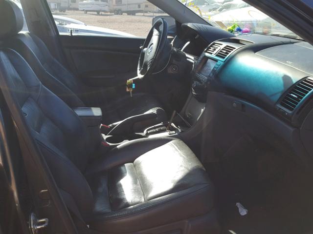 1HGCM66885A011283 - 2005 HONDA ACCORD EX BLUE photo 5