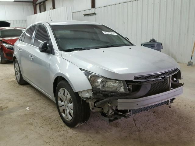 1G1PC5SH9C7140476 - 2012 CHEVROLET CRUZE LS SILVER photo 1