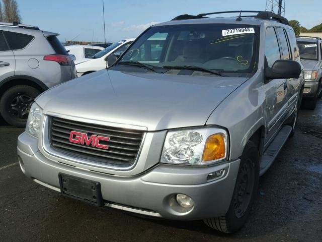 1GKES16S246120193 - 2004 GMC ENVOY XL SILVER photo 2