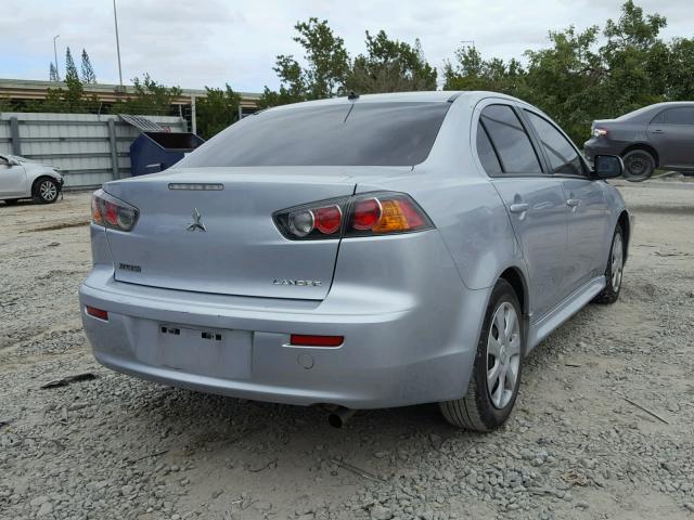 JA32U2FU3CU023822 - 2012 MITSUBISHI LANCER ES/ BLUE photo 4