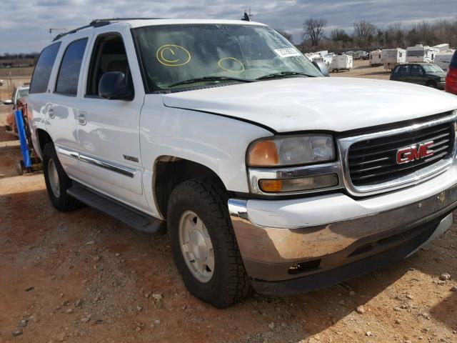 1GKEC13T06R122780 - 2006 GMC YUKON WHITE photo 1