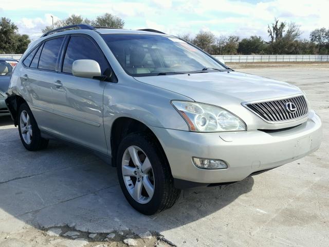 JTJHA31U940036095 - 2004 LEXUS RX 330 GREEN photo 1