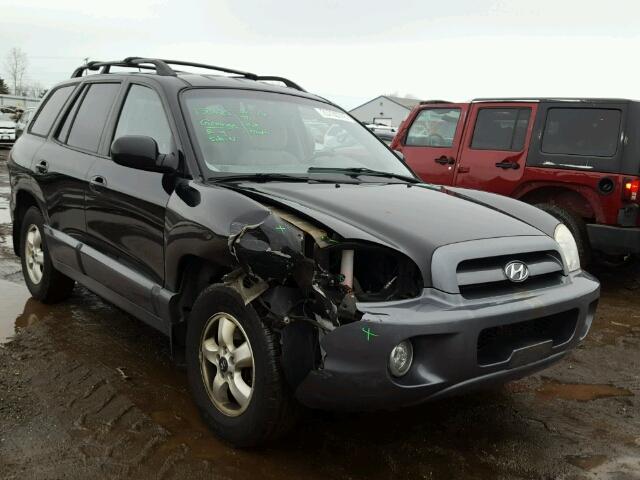 KM8SC13D26U042090 - 2006 HYUNDAI SANTA FE G BLACK photo 1