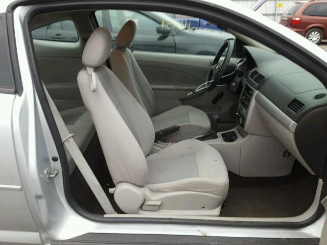 1G1AB1F56A7175443 - 2010 CHEVROLET COBALT LS SILVER photo 5