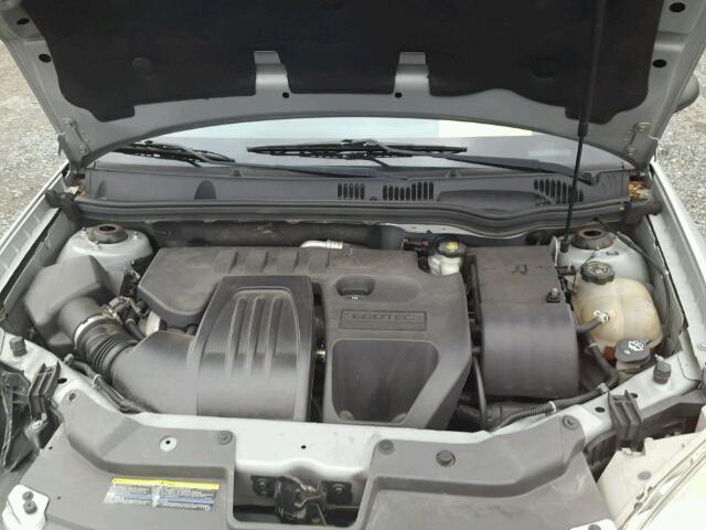 1G1AB1F56A7175443 - 2010 CHEVROLET COBALT LS SILVER photo 7