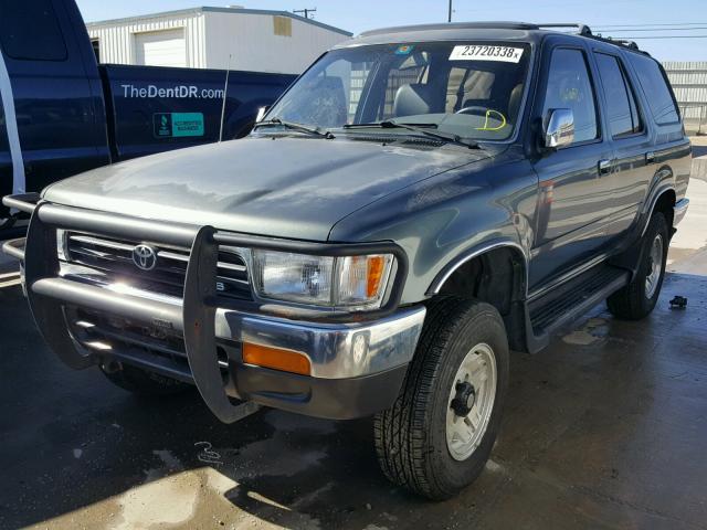 JT3VN39W9P0110978 - 1993 TOYOTA 4RUNNER VN GREEN photo 2