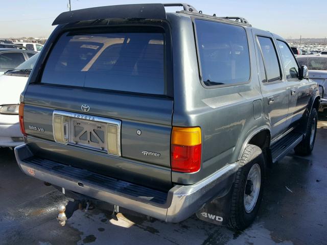 JT3VN39W9P0110978 - 1993 TOYOTA 4RUNNER VN GREEN photo 4