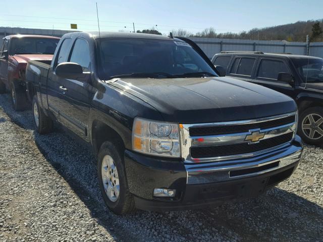 1GCEC29029Z273607 - 2009 CHEVROLET SILVERADO BLACK photo 1