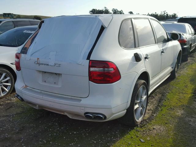 WP1AD29P79LA62400 - 2009 PORSCHE CAYENNE GT WHITE photo 4