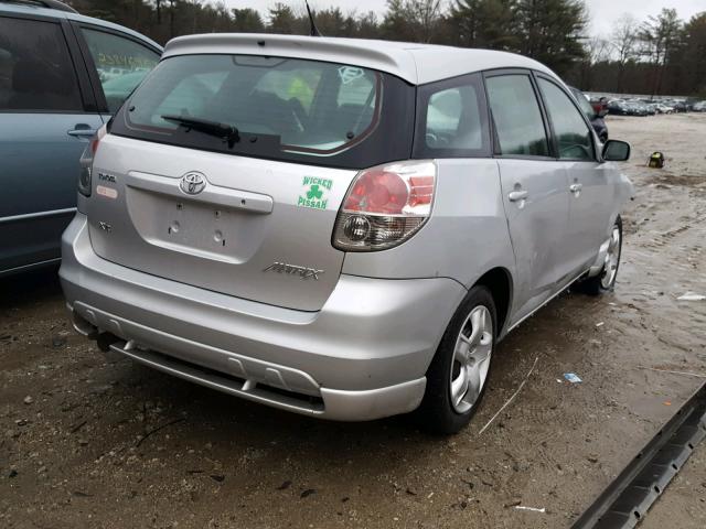 2T1KR32E55C500144 - 2005 TOYOTA COROLLA MA GRAY photo 4