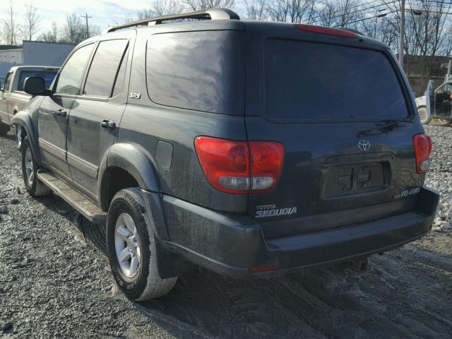 5TDBT44A16S276557 - 2006 TOYOTA SEQUOIA SR GREEN photo 3