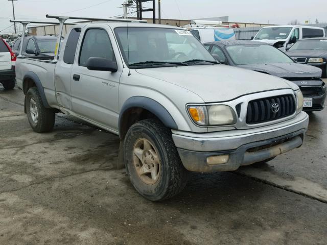 5TEWM72N04Z462323 - 2004 TOYOTA TACOMA XTR WHITE photo 1