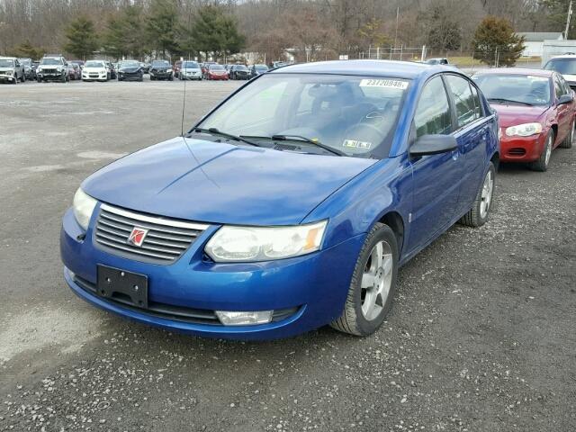 1G8AL55FX6Z169950 - 2006 SATURN ION LEVEL BLUE photo 2