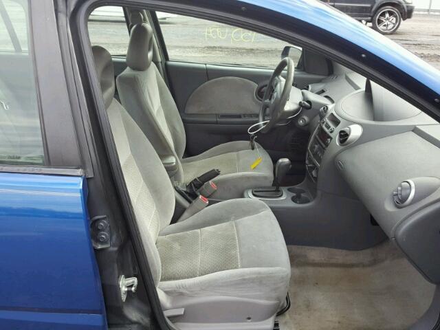 1G8AL55FX6Z169950 - 2006 SATURN ION LEVEL BLUE photo 5