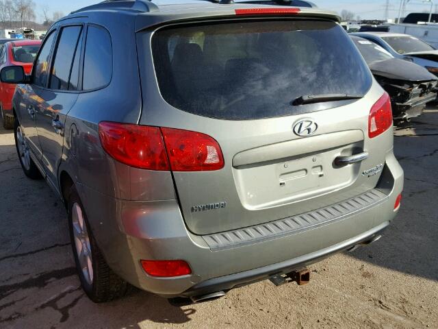 5NMSH73E07H070934 - 2007 HYUNDAI SANTA FE S SILVER photo 3