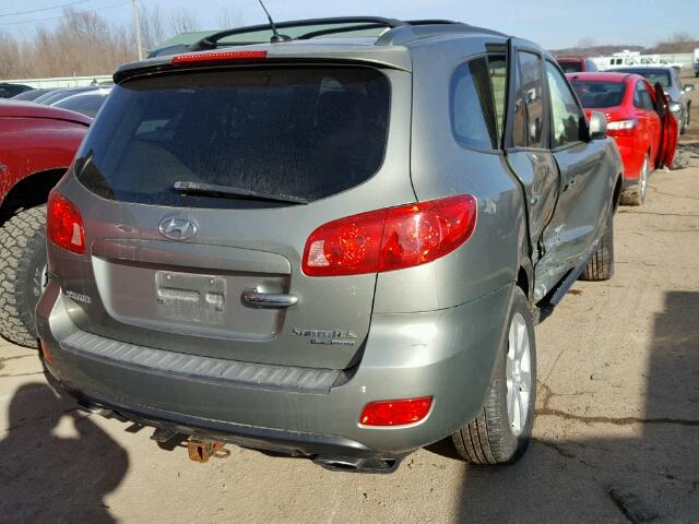 5NMSH73E07H070934 - 2007 HYUNDAI SANTA FE S SILVER photo 4