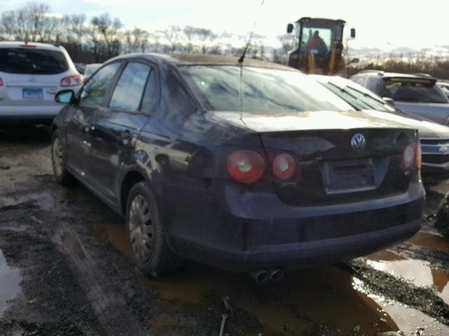 3VWJZ71K69M172642 - 2009 VOLKSWAGEN JETTA S Qara foto 3
