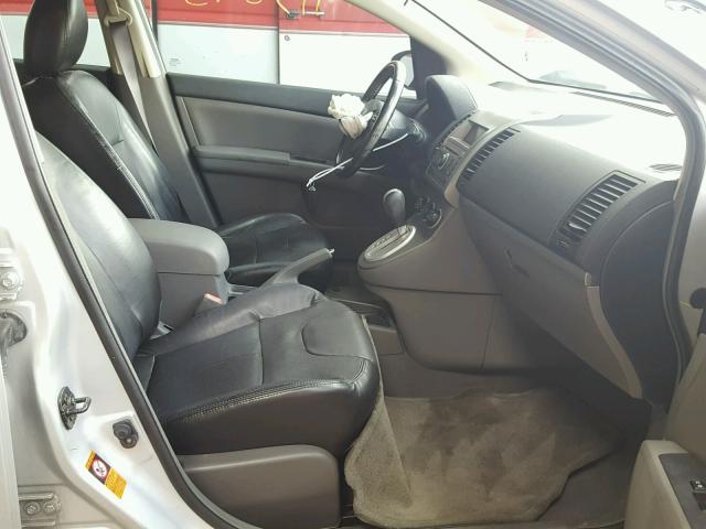 3N1AB61E67L724223 - 2007 NISSAN SENTRA 2.0 SILVER photo 5