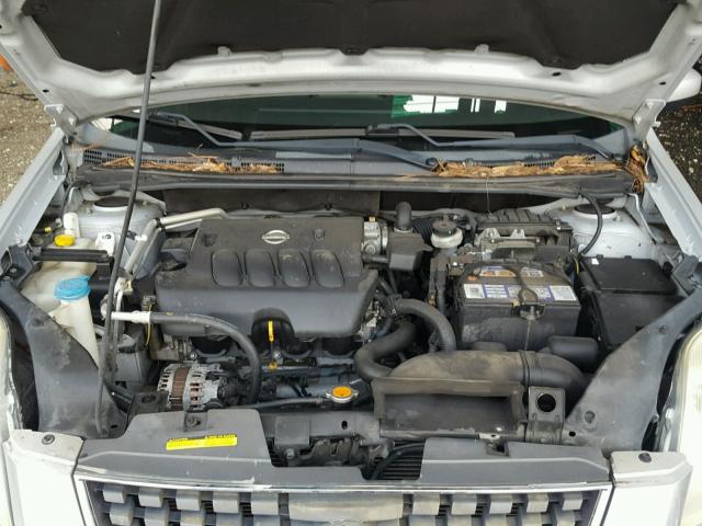 3N1AB61E67L724223 - 2007 NISSAN SENTRA 2.0 SILVER photo 7