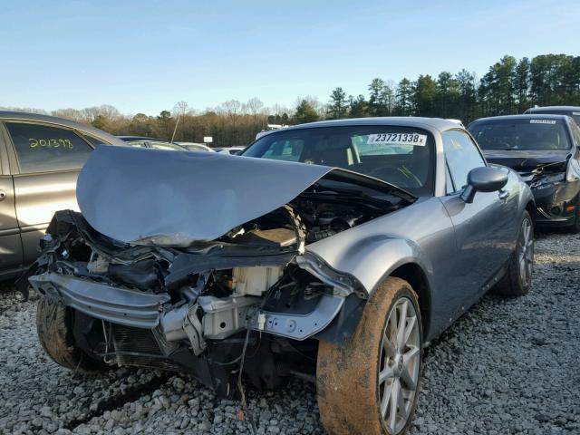 JM1NC26F090204508 - 2009 MAZDA MX-5 MIATA SILVER photo 2