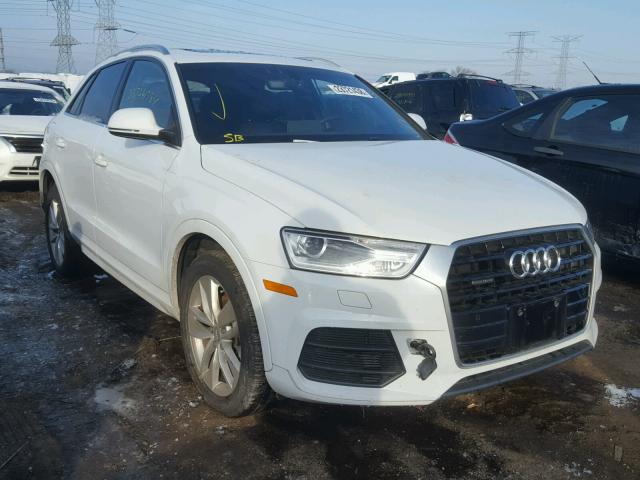 WA1JCCFS2HR011850 - 2017 AUDI Q3 PREMIUM WHITE photo 1