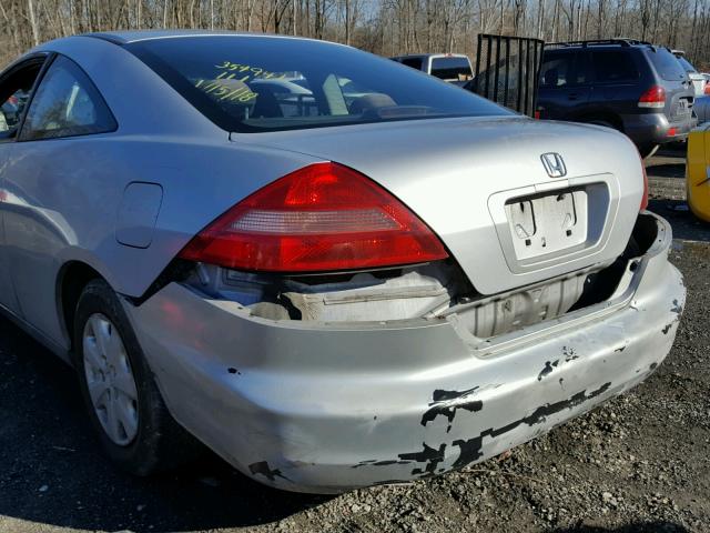 1HGCM72224A023483 - 2004 HONDA ACCORD LX SILVER photo 9