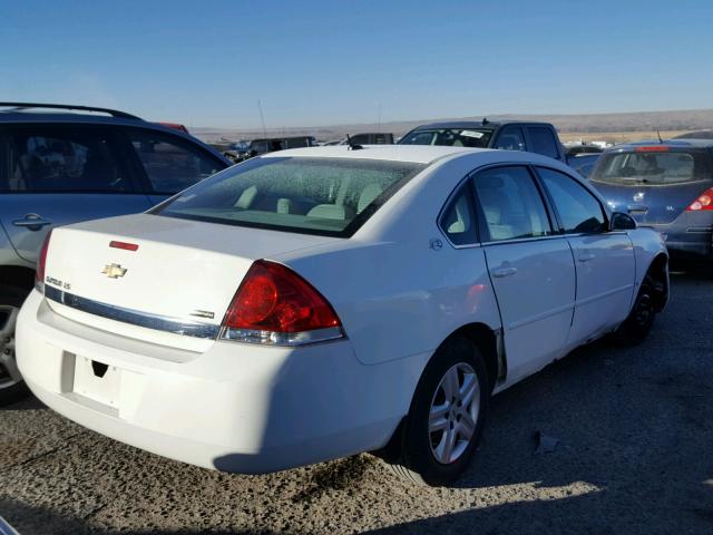 2G1WB58K779180996 - 2007 CHEVROLET IMPALA LS WHITE photo 4